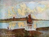 Maldon, from Heybridge, Essex, 1924-1926-Louis Burleigh Bruhl-Giclee Print