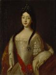 Portrait of Empress Anna Ioannovna, (1693-174), 1730-Louis Caravaque-Giclee Print