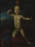 Portrait of Tsarevich Peter Petrovich of Russia (1715-171) as Cupid-Louis Caravaque-Giclee Print