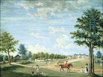 Hunting in the Parc Du Raincy, C.1754-93 (Gouache on Paper)-Louis Carrogis Carmontelle-Giclee Print