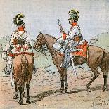 Russian Soldiers-Louis Charles Bombled-Art Print