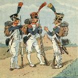 Russian Soldiers-Louis Charles Bombled-Art Print