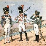 French Infantry-Louis Charles Bombled-Art Print