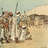 His Carriage in Egypt-Louis-Charles Bombled-Art Print