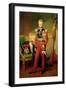 Louis-Charles-Philippe of Orleans Duke of Nemours, 1833-Anton van Ysendyck-Framed Giclee Print