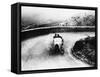Louis Chiron Driving a Bugatti at a Hill Climb, 1923-null-Framed Stretched Canvas