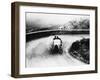 Louis Chiron Driving a Bugatti at a Hill Climb, 1923-null-Framed Photographic Print