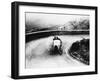 Louis Chiron Driving a Bugatti at a Hill Climb, 1923-null-Framed Photographic Print