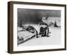 Louis Chiron Driving a Bugatti at the Castellane Hill Climb, Provence, France, 1925-null-Framed Photographic Print