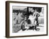 Louis Chiron with His Bugatti Type 51, Near Molsheim, Alsace, France, 1931-null-Framed Photographic Print