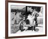 Louis Chiron with His Bugatti Type 51, Near Molsheim, Alsace, France, 1931-null-Framed Photographic Print