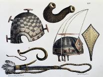 Weapons and Tools of Radak Islands, Marshall Islands-Louis Choris-Giclee Print