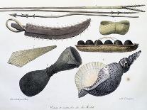 Weapons and Tools of Radak Islands, Marshall Islands-Louis Choris-Giclee Print