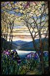 Window Panel with Swimming Fish-Louis Comfort Tiffany-Art Print