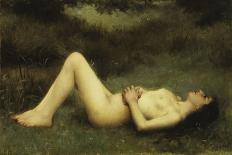 Reclining Nude-Louis Courtat-Laminated Giclee Print