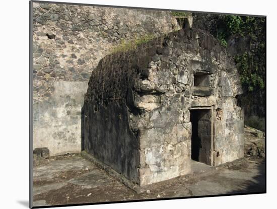 Louis Cyparis's Jail, Saint Pierre, Martinique, West Indies, Caribbean, Central America-Thouvenin Guy-Mounted Photographic Print