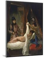 Louis D'Orleans Showing His Mistress, C.1825-26-Eugene Delacroix-Mounted Giclee Print