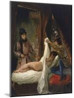 Louis D'Orleans Showing His Mistress, C.1825-26-Eugene Delacroix-Mounted Giclee Print