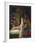 Louis D'Orleans Showing His Mistress, C.1825-26-Eugene Delacroix-Framed Giclee Print