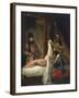 Louis D'Orleans Showing His Mistress, C.1825-26-Eugene Delacroix-Framed Giclee Print