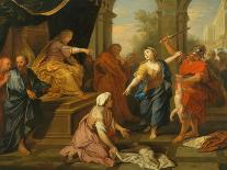 The Judgment of Solomon-Louis de Boulogne-Mounted Giclee Print
