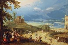 View of the Port, Early 17th Century-Louis de Caullery-Giclee Print