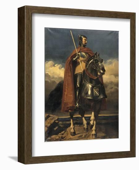 Louis de Champagne, comte de Sancerre, maréchal de France en 1368, connétable en 1397 (?-1402)-Jules Claude Ziegler-Framed Giclee Print