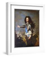 Louis De France, Duke of Burgundy-Hyacinthe Rigaud-Framed Giclee Print