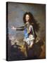 Louis De France, Duke of Burgundy-Hyacinthe Rigaud-Stretched Canvas