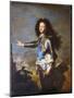 Louis De France, Duke of Burgundy-Hyacinthe Rigaud-Mounted Giclee Print