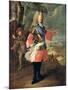 Louis de France Le Grand Dauphin, 1697-Hyacinthe Rigaud-Mounted Giclee Print