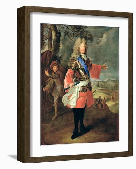 Louis de France Le Grand Dauphin, 1697-Hyacinthe Rigaud-Framed Giclee Print