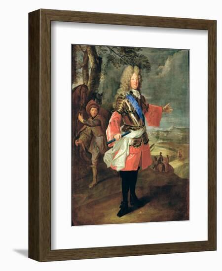 Louis de France Le Grand Dauphin, 1697-Hyacinthe Rigaud-Framed Giclee Print