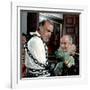 Louis de Funès and Don Jaime de Mora Y Aragon: La Folie Des Grandeurs, 1971-Marcel Dole-Framed Photographic Print