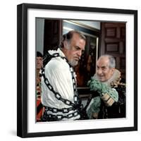 Louis de Funès and Don Jaime de Mora Y Aragon: La Folie Des Grandeurs, 1971-Marcel Dole-Framed Photographic Print