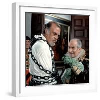 Louis de Funès and Don Jaime de Mora Y Aragon: La Folie Des Grandeurs, 1971-Marcel Dole-Framed Photographic Print