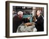 Louis de Funès and Jean Gabin: Le Tatoué, 1968-Marcel Dole-Framed Photographic Print