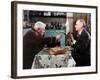 Louis de Funès and Jean Gabin: Le Tatoué, 1968-Marcel Dole-Framed Photographic Print