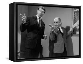 Louis de Funès and Jean-Pierre Marielle: Faites Sauter La Banque !, 1963-Marcel Dole-Framed Stretched Canvas