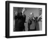 Louis de Funès and Jean-Pierre Marielle: Faites Sauter La Banque !, 1963-Marcel Dole-Framed Photographic Print