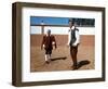 Louis de Funès and Yves Montand: La Folie Des Grandeurs, 1971-Marcel Dole-Framed Photographic Print