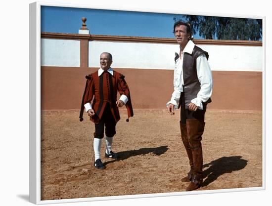 Louis de Funès and Yves Montand: La Folie Des Grandeurs, 1971-Marcel Dole-Framed Photographic Print