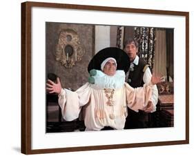 Louis de Funès and Yves Montand: La Folie Des Grandeurs, 1971-Marcel Dole-Framed Photographic Print