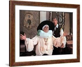 Louis de Funès and Yves Montand: La Folie Des Grandeurs, 1971-Marcel Dole-Framed Photographic Print