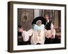 Louis de Funès and Yves Montand: La Folie Des Grandeurs, 1971-Marcel Dole-Framed Photographic Print