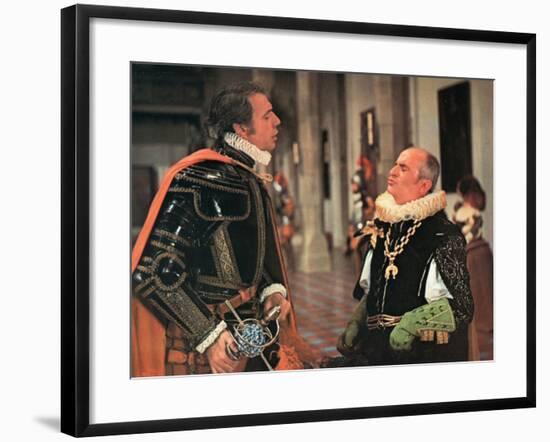 Louis de Funès and Yves Montand: La Folie Des Grandeurs, 1971-Marcel Dole-Framed Photographic Print