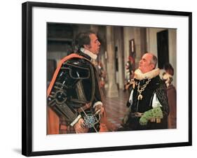 Louis de Funès and Yves Montand: La Folie Des Grandeurs, 1971-Marcel Dole-Framed Photographic Print