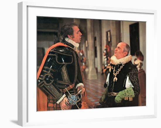 Louis de Funès and Yves Montand: La Folie Des Grandeurs, 1971-Marcel Dole-Framed Photographic Print