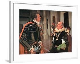 Louis de Funès and Yves Montand: La Folie Des Grandeurs, 1971-Marcel Dole-Framed Photographic Print