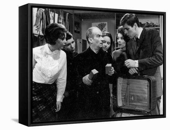 Louis de Funès: Faites Sauter La Banque !, 1963-Marcel Dole-Framed Stretched Canvas